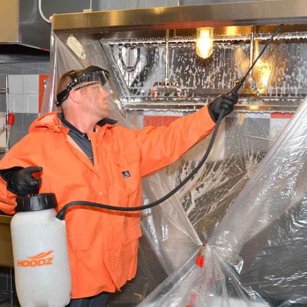 Range hood online cleaning